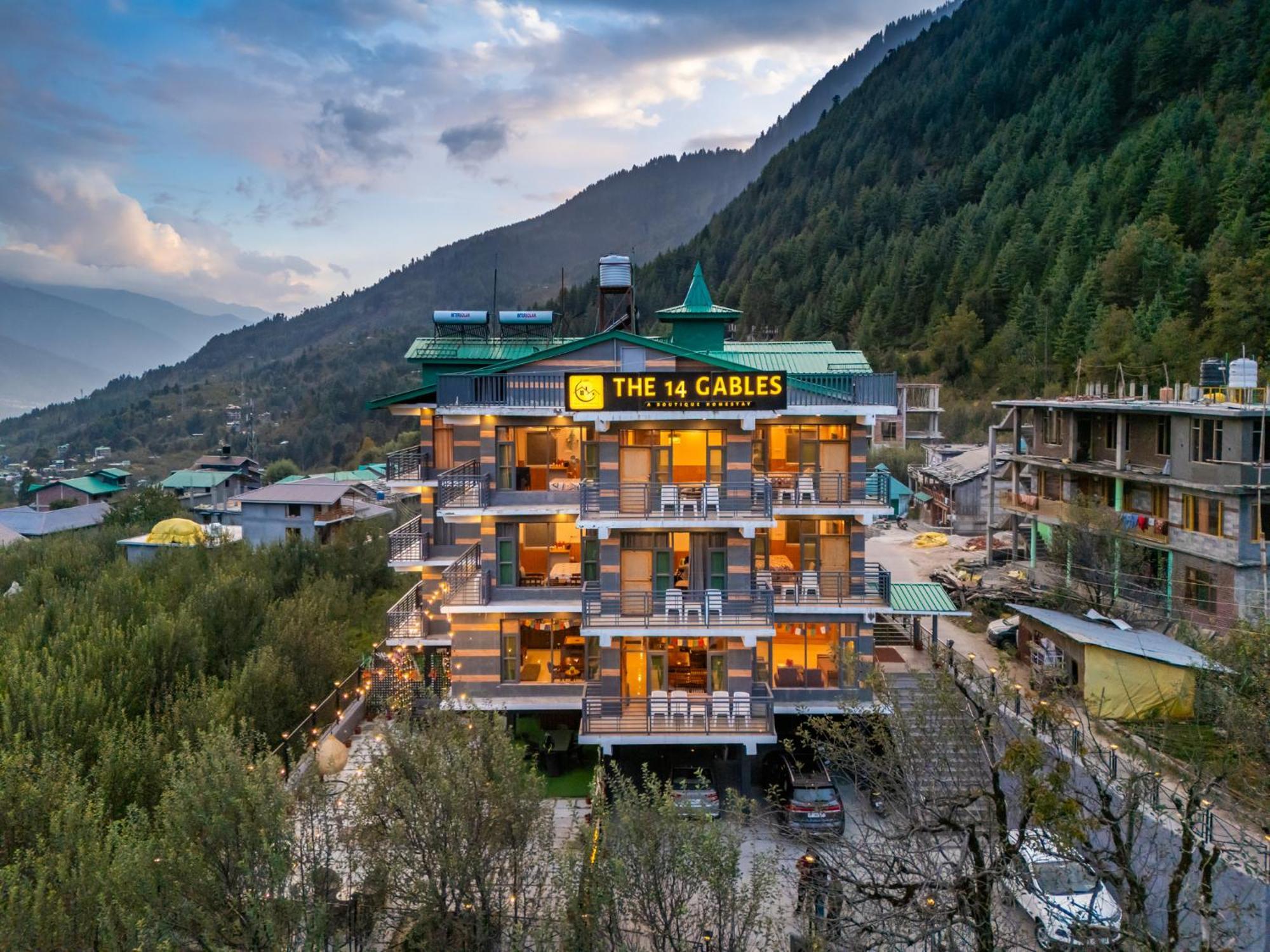 The 14 Gables, A Boutique Stay - Pet Friendly Hotel Manali  Luaran gambar